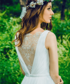 Style 501401444 - Lace Back Wedding Dresses