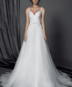 tulleweddinggownwithstraps dariuscordell