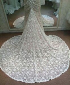 flayered light colour dress