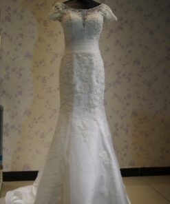Style BM5060 short sleeve bridal dresses - darius cordell