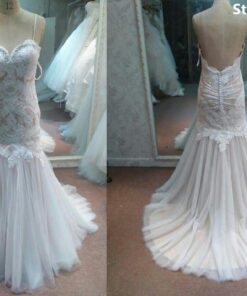 Style 97095 - strapless lace bridal dresses - darius cordell