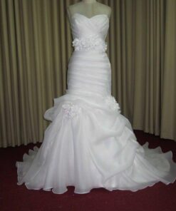 Style JW176-1 Gathered bridal dresses