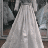 Style JT1041-1 beaded plus size bridal gowns with long sleeves