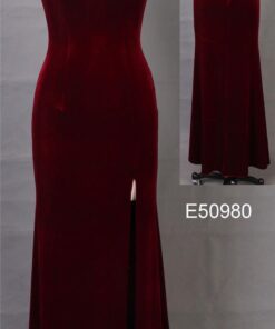  red velvet pageant dresses - darius cordell -ED15104