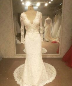 LongSleeveLaceBridalDresses DariusCordell