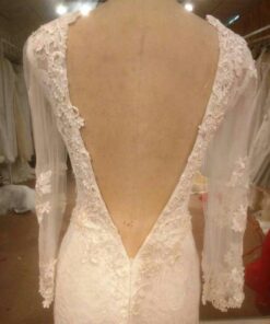 Vbacklongsleeveweddingdresses DariusCordell
