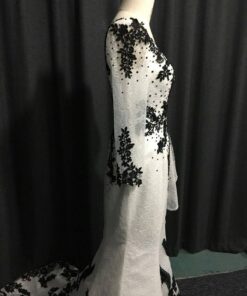 Sidearmview black&whiteeveninggowns dariuscordell