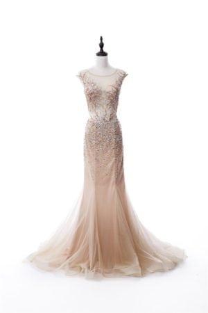 Illusion neckline Pageant gowns - Darius Cordell