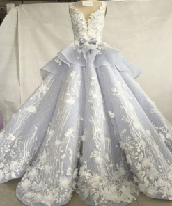 Style#Apr Sleevelesspastelblueweddingdress DariusCordell