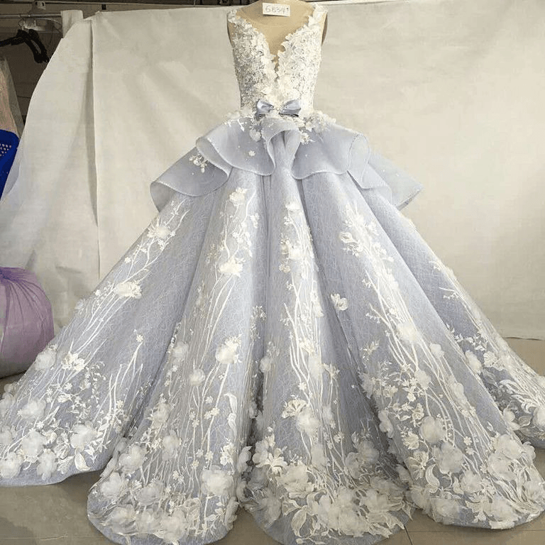 Pastel Blue Wedding Dress Flash Sales ...