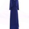Style #BB007 - Dark blue mother of the groom evening gowns