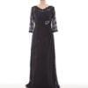 Style #BD559 - Black lace mother of the bride evening dresses - Darius Cordell