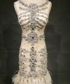 Style#CLouisa CrystalbeadedlaceEveningGowninspiredbyGivenchy