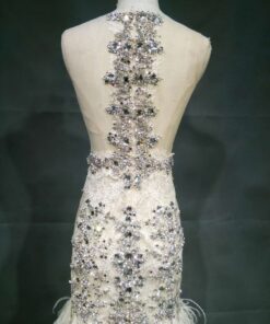 Style#CLouisa SheerbackBeadedEveningDressinspiredbyGivenchy