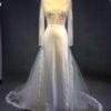 Style#L Beadedlongsleevedweddinggown dariuscordell