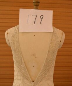 Style# closebackofBeadedWeddingDressesbyDariusCordell