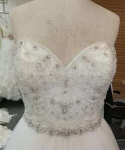 Style#Sun beadedbodiceplussizeweddingdressfromdariuscordell