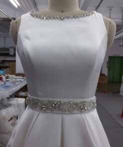 Style#Sunsatinweddniggownfromdariuscordellbridal