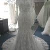Diana Long sleeve embroidered wedding gown