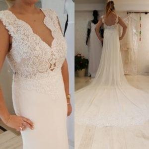 Style #062b - plus size empire waist wedding dresses