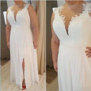 Style #ca0c - Sleeveless wedding gowns for plus size brides