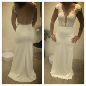 Style #f066 - Fitted plus size wedding dresses