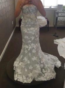haute couture wedding gowns with a strapless neckline from Darius Bridal