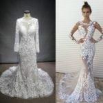 Darius Cordell Custom replica inspired by Berta Bridal style 17-144