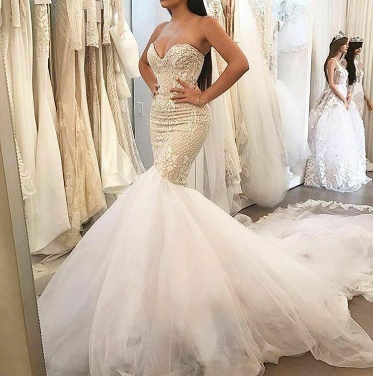 Fit-and-Flare Bridal Dresses