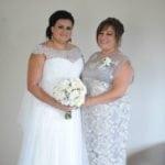 plus size cap sleeve wedding dress