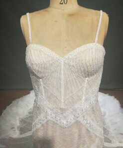 Style#C MelanconBeadedbodiceplussizelaceweddingdressfromDariusCordell