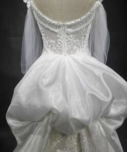 LK1205-4 bridal gown bustle