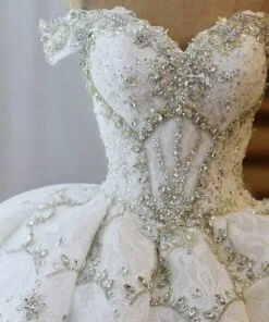 Style #13820 Affordable Haute Couture Designer Wedding Dresses from Darius Cordell