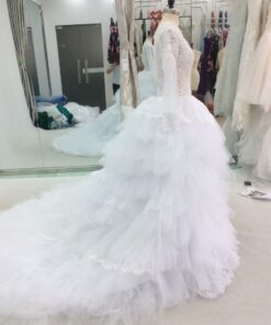 Style #C2018-Carroll Tiered ball gown wedding dresses from Darius Cordell