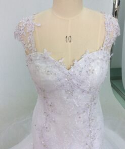 Style #C2018-KS145 beaded lace bridal dresses from darius cordell