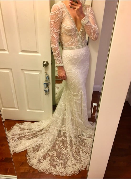 long sleeve wedding gowns