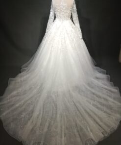 JT-066 (1) beaded long train from Darius Cordell