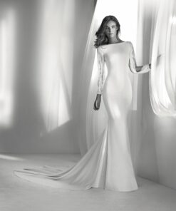 Long sleeve wedding gown by ATELIER PRONOVIAS RELATO