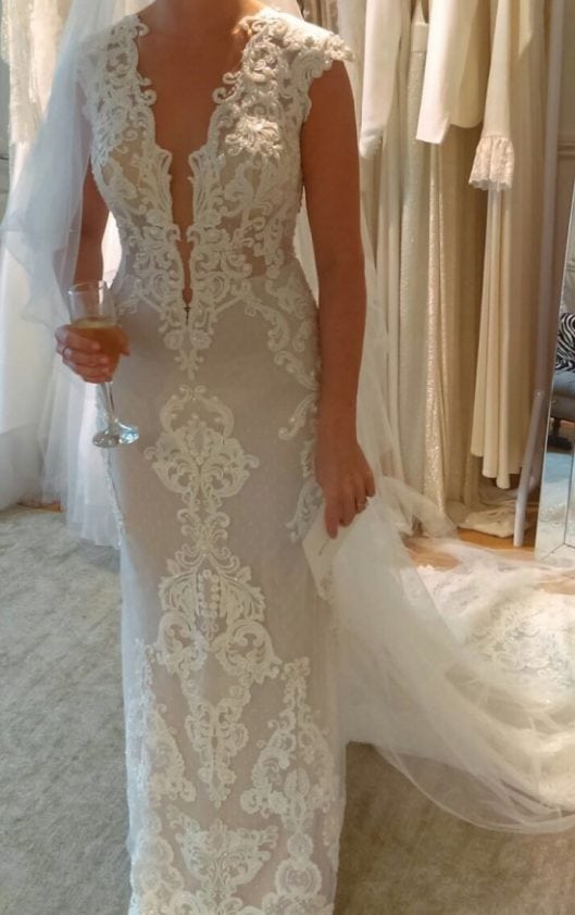 Ornate embroidery wedding gowns from Darius USA
