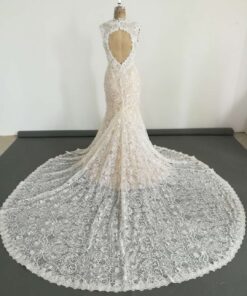 Style 97330-2 keyhole back wedding dress from Darius Cordell