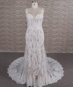 FB1107-1 Darius Cordell Custom Plus Size Lace Wedding Dresses