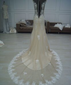 DC backless wedding gowns