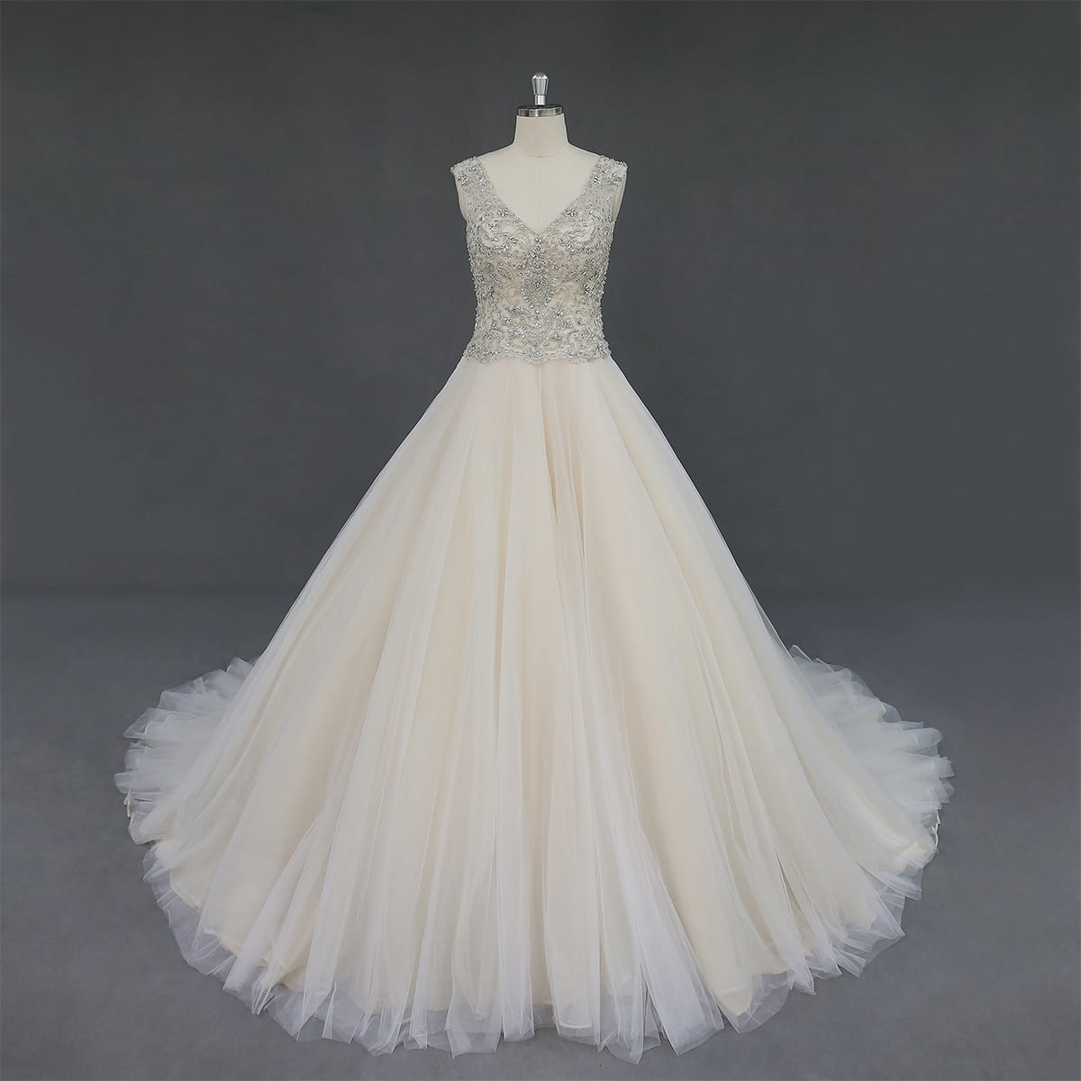 JA1005 Sleeveless v-neck plus size wedding dresses from Darius Cordell JA1005 Sleeveless v-neck plus size wedding dresses from Darius Cordell