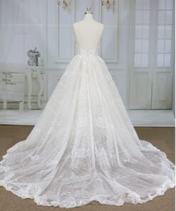 Style YBW121818 spaghetti strap plus size beaded ball gowns