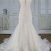 Style YBW1220a Fit-n-Flare cap sleeve wedding gown from Darius Cordell