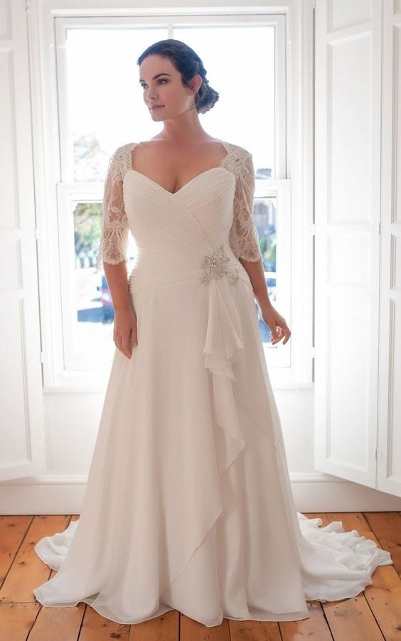Style c68a958 plus size wedding dresses DARIUS GOWNS