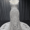 Style VNDM036 - Strapless plus size bridal gowns from Darius Cordell