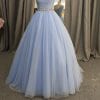 C2020-LDuff2 - One shoulder pastel blue formal ball gown from Darius Cordell