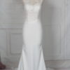 LW2105-1 sleeveless lace bridal gown by Darius Cordell