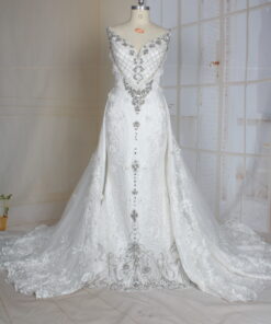 crystal beaded wedding gowns